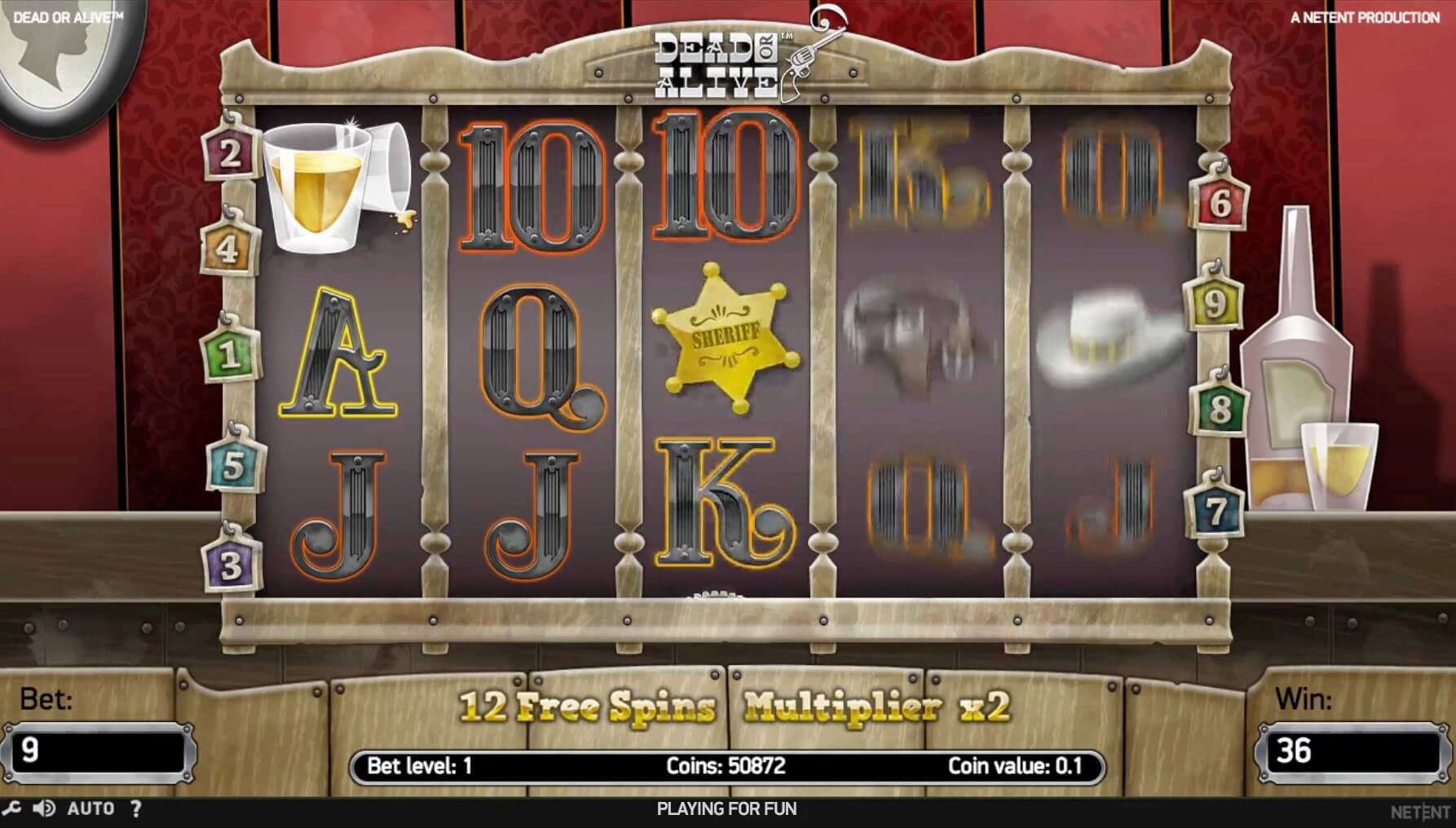 dead or alive slot machine review