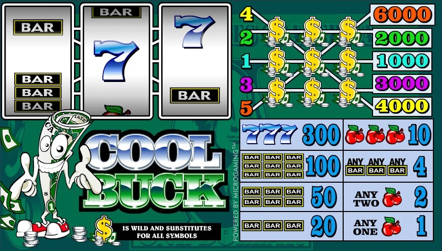 cool buck online slots